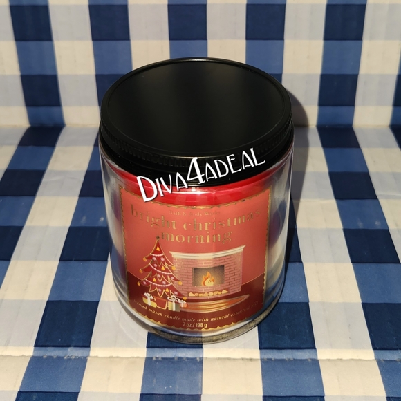 3x Bath & Body Works Christmas Single Wick Scented 7oz Mason Jar Candles - Picture 10 of 10
